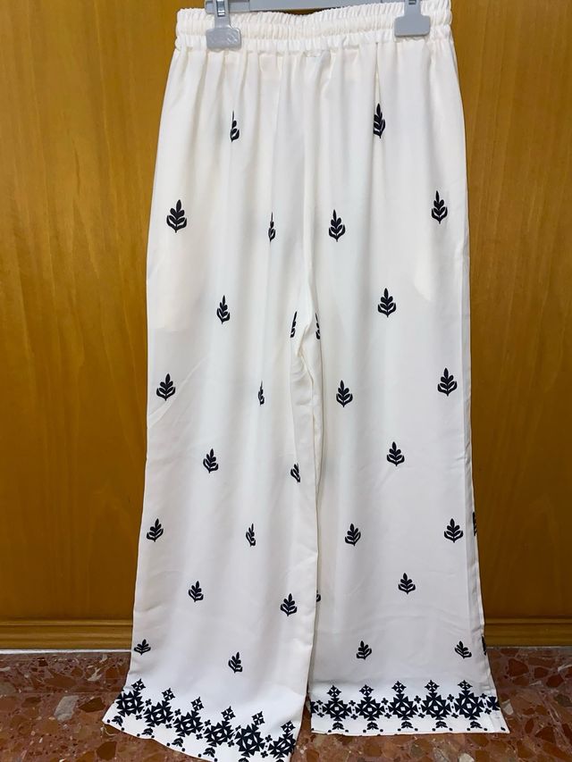 Pantalones anchos Shein estampados mujer