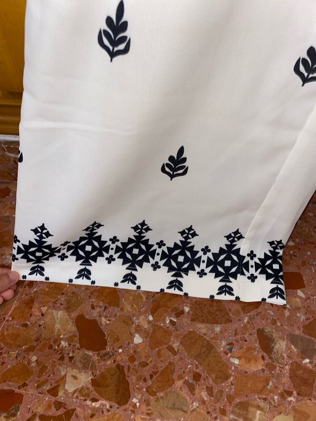 Pantalones anchos Shein estampados mujer