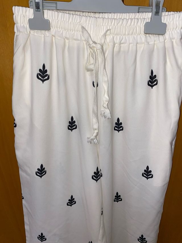 Pantalones anchos Shein estampados mujer