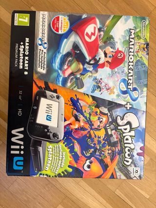 Pacchetto Premium Wii U Mario Kart 8 + Splatoon + Altro
