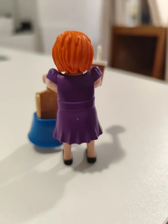 Figuras Playmobil Madre con Bebé y modista
