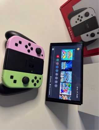 NINTENDO SWITCH OLED + 1 JUEGO