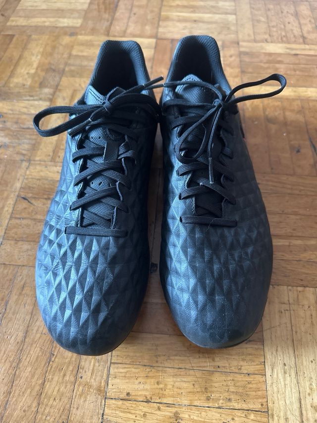 Botas de fútbol Nike Talla 42 Negras/Rojas