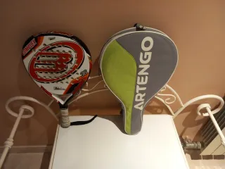 Raqueta Bullpadel y funda artengo