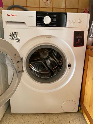 Lavadora Corberó CLAV22812VP. Usada solo una vez