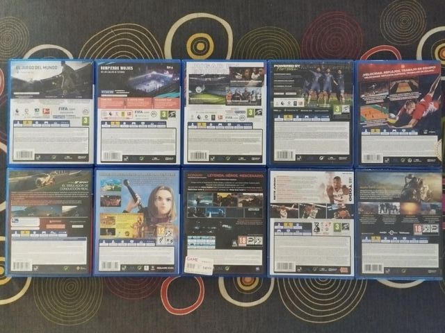 Lote Juegos PS4: FIFA, Fallout, Gran Turismo, MGSV
