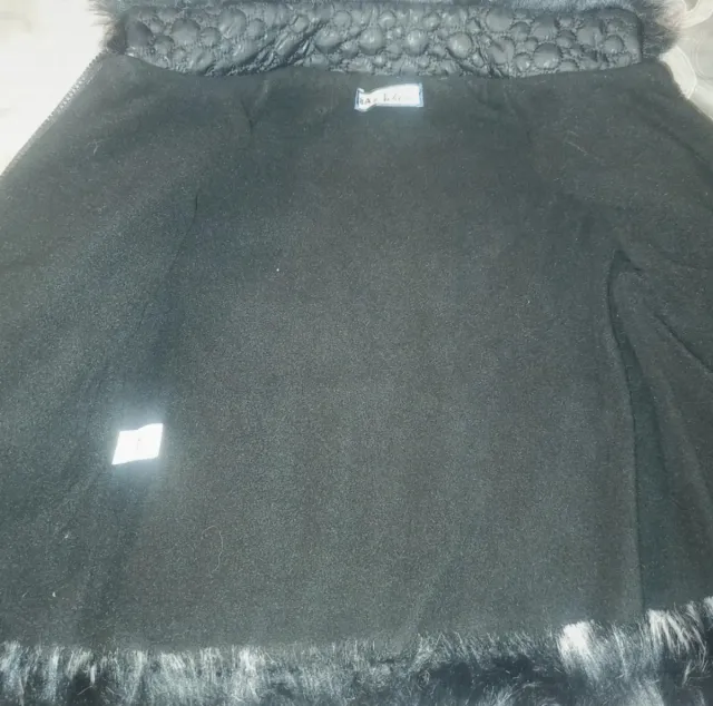 Chaqueta acolchada con pelo