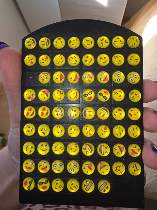 Pendientes Emoji Divertidos