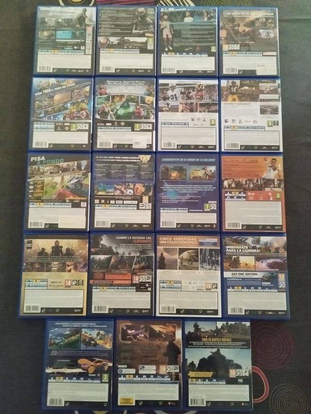 Juegos PS4 (PlayStation 4) - Lote Variado