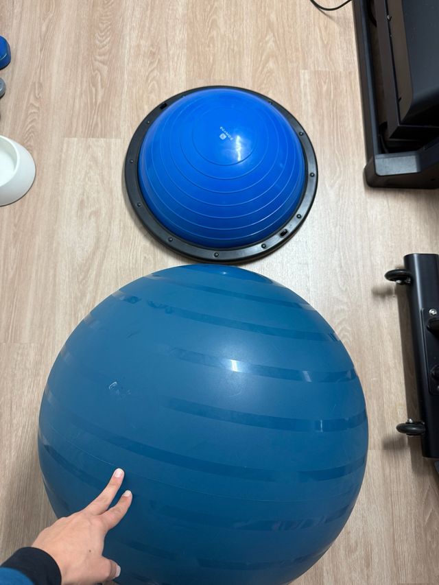 Bosu y Fitball pilates