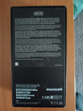 Scatola iPhone 11 Pro Max