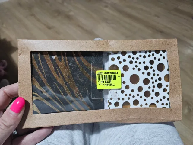 12 Postales Pequeñas con Sobres