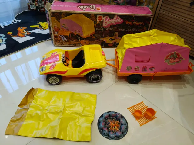 Buggy Barbie con Tenda Rimorchio 1972