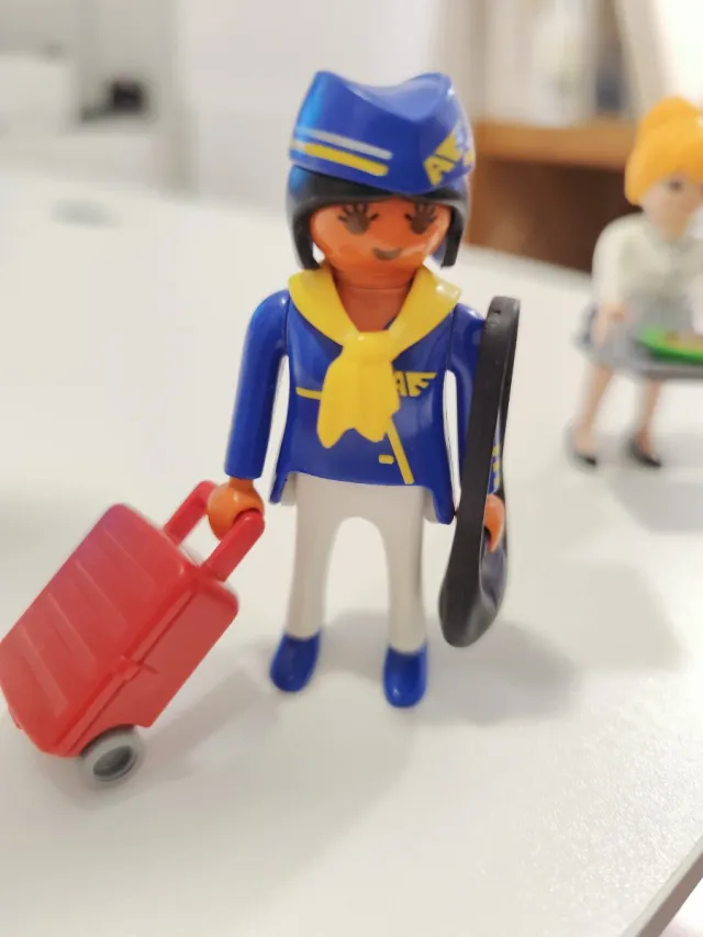 Figuras Playmobil: Tripulación y Camarera