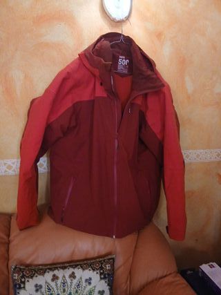 Giubbotto Wedze uomo rosso