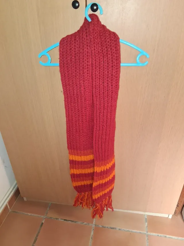 Bufanda de lana hecha a mano