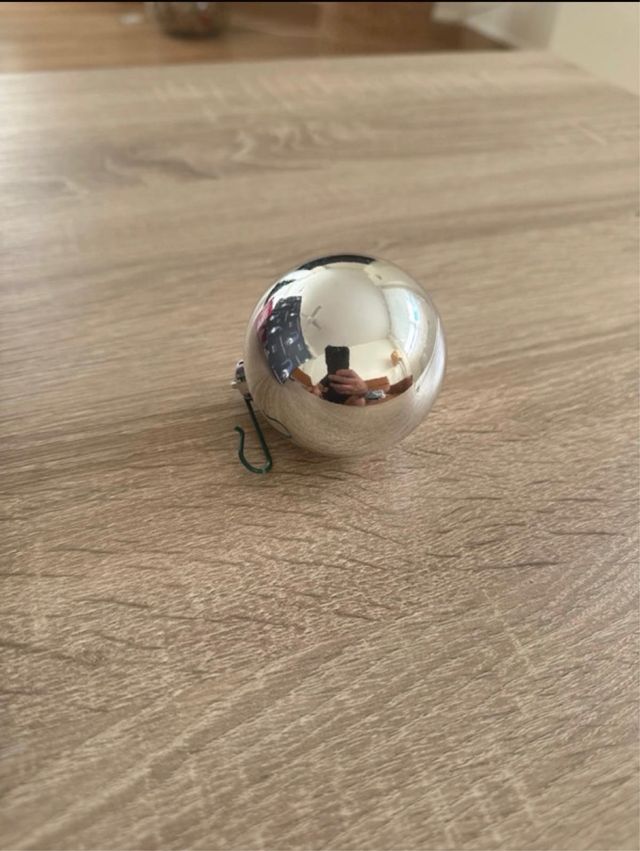 Bolas de Navidad Plateadas