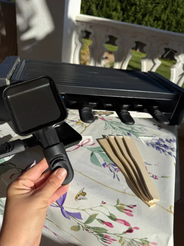 Parrilla Eléctrica Raclette 20 e cada una