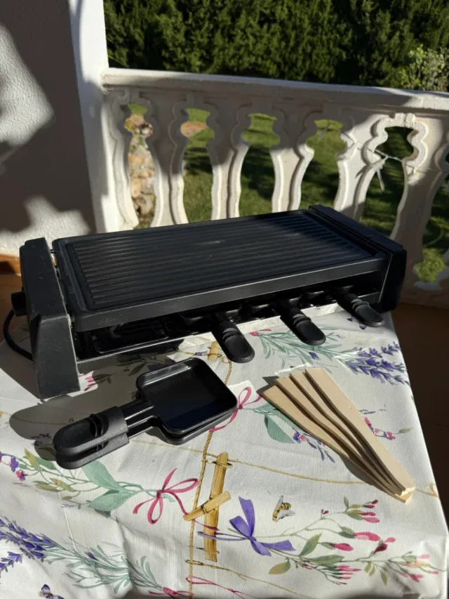 Parrilla Eléctrica Raclette 20 e cada una