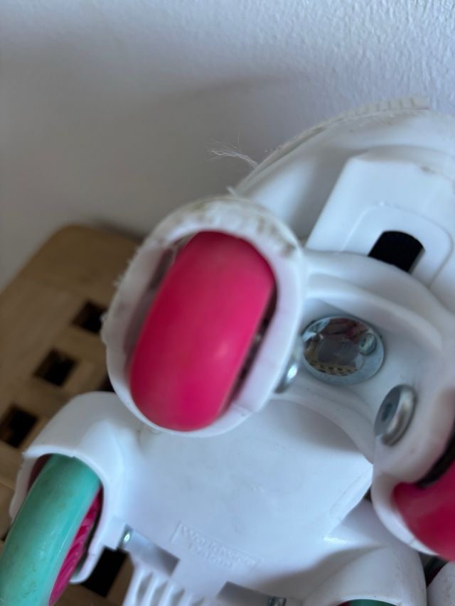 Patines en línea infantiles rosas