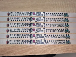 Pulseras 25 Años
