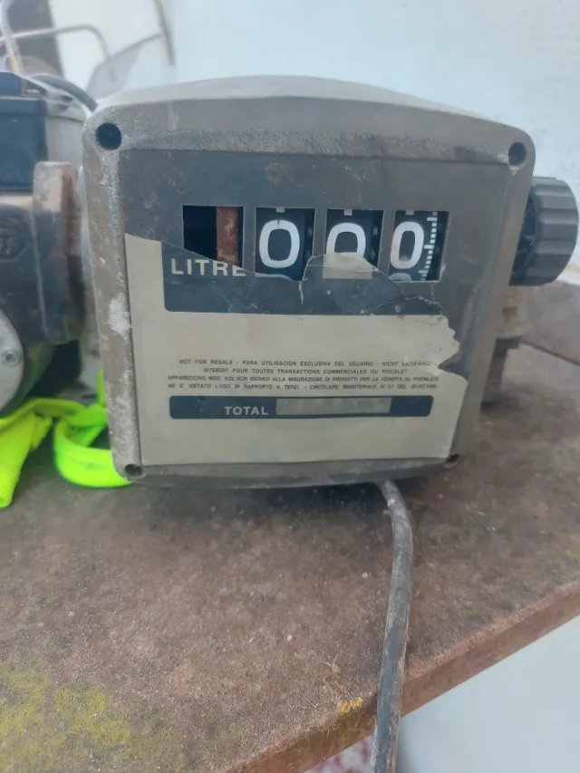 Bomba Gasoil con Contador Litros