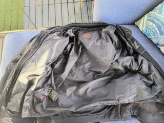 Cazadora Moto Dainese Negra y Roja