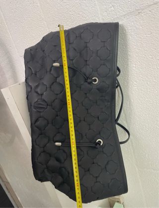 Borsa in vera pelle nera