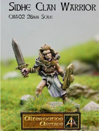 Miniatura Guerrera Sidhe Clan - Alternative A