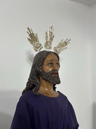Virgen y Cristo Oración Huerto