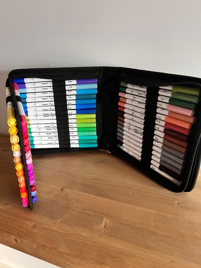 Ohuhu 60 Rotuladores Doble Punta