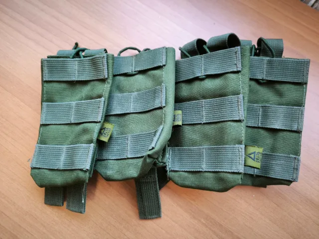 Porta cargadores Delta Tactics verde