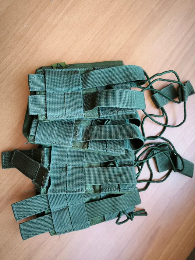 Porta cargadores Delta Tactics verde