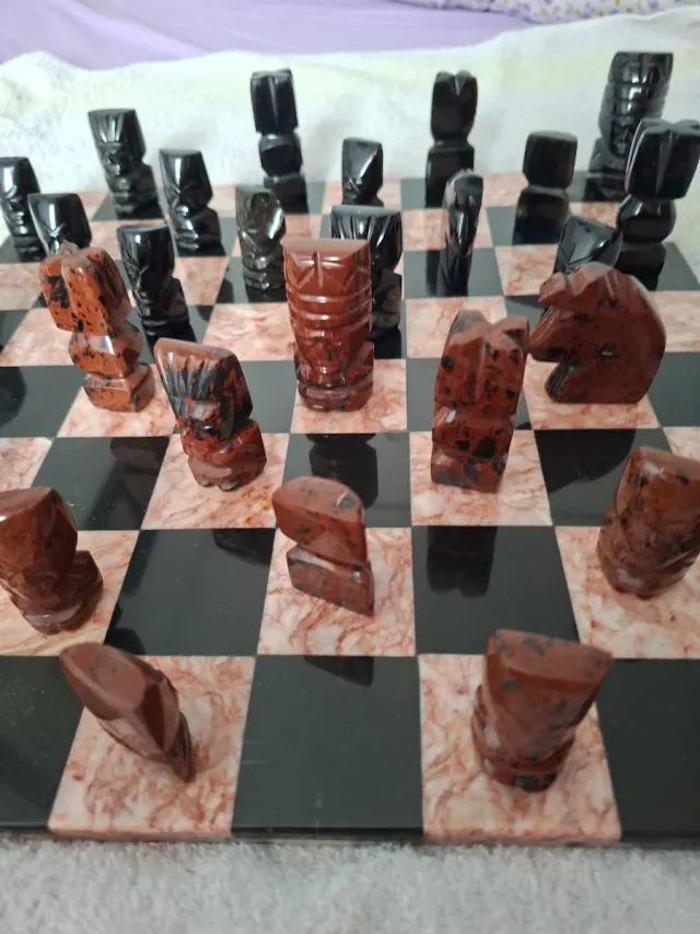 Ajedrez de piedra mexicano