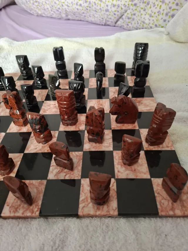 Ajedrez de piedra mexicano