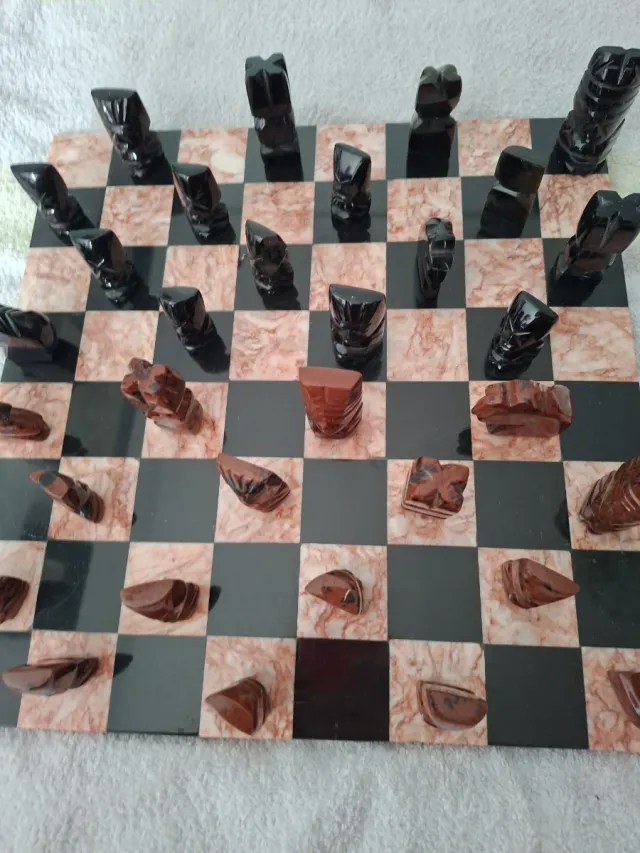 Ajedrez de piedra mexicano