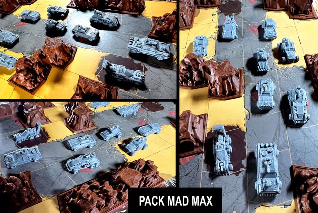 Terreno Thunder Road Vendetta + Cartas Solitario