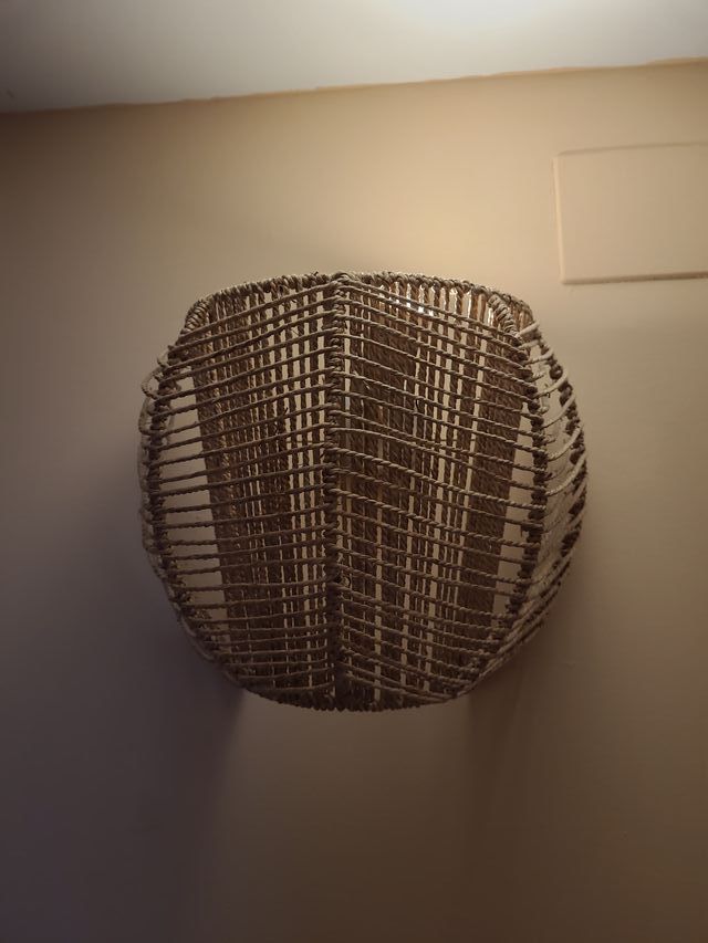 Lámpara de pared Ikea Jute Beige