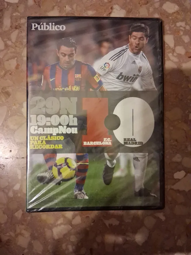 DVD El Clásico FC Barcelona vs Real Madrid