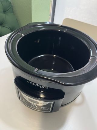 Olla Cocción Lenta Crockpot Negra 4.7L