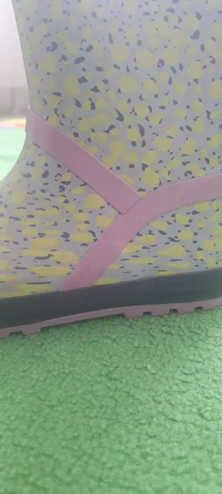 Botas de agua niña talla 35