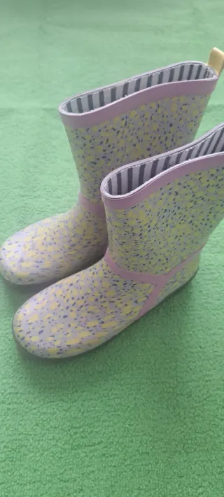 Botas de agua niña talla 35