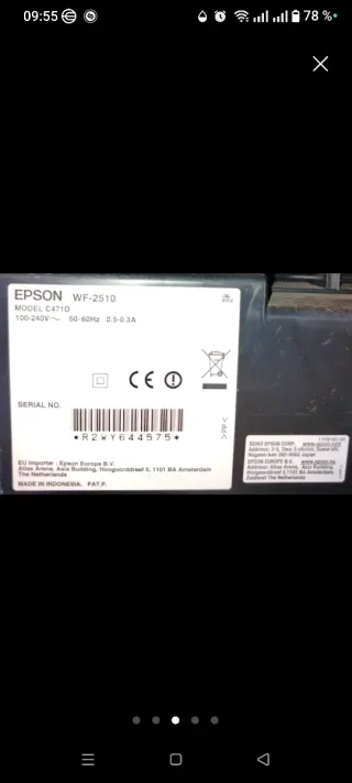 Impresora Epson Negra
