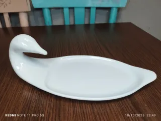 1 Posa Salsichon y 1 Paté Porcelana Francesa