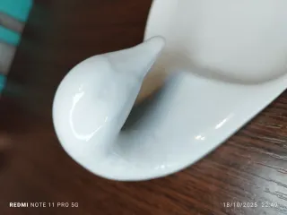 1 Posa Salsichon y 1 Paté Porcelana Francesa