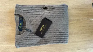 Jersey Polo Ralph Lauren Gris Talla M