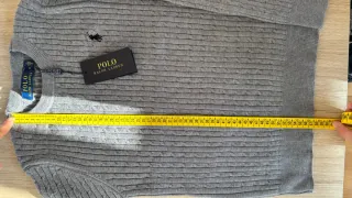 Jersey Polo Ralph Lauren Gris Talla M