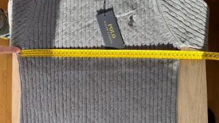 Jersey Polo Ralph Lauren Gris Talla M