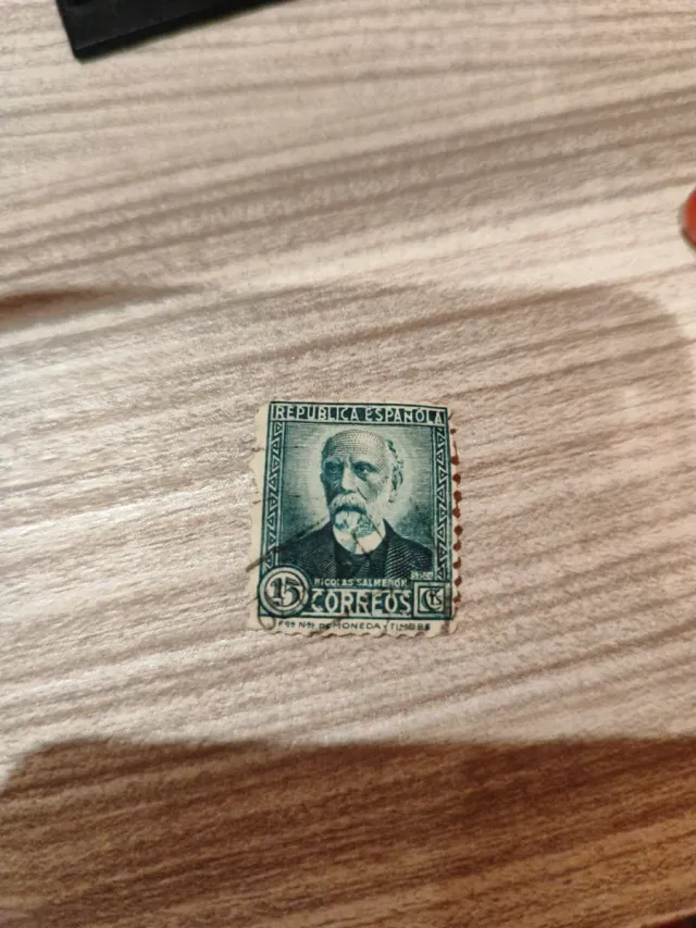 Sello República Española Correos