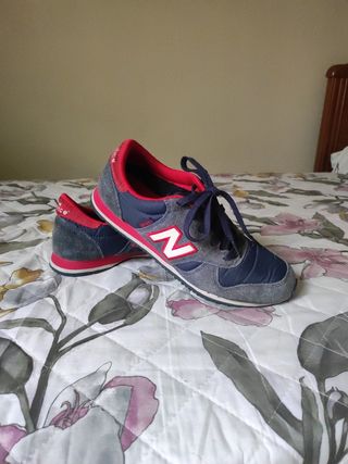 Zapatillas New Balance RC400 Azul/Rojo